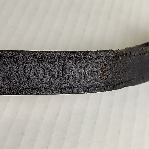 Woolrich Western Concho Black Braided Belt with Silver Buckle Size L - Picture 8 of 14